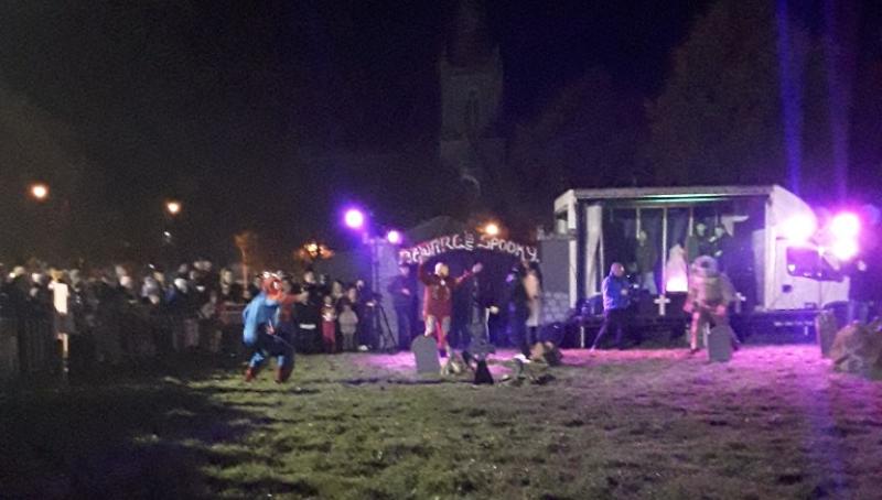 GALLERY: Clara puts on spectacular Scare in the Square event 