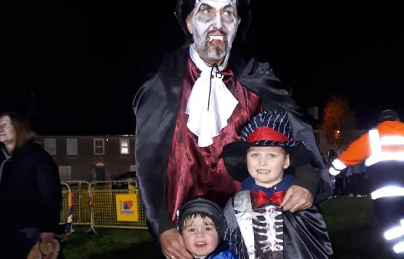 GALLERY: Clara puts on spectacular Scare in the Square event 