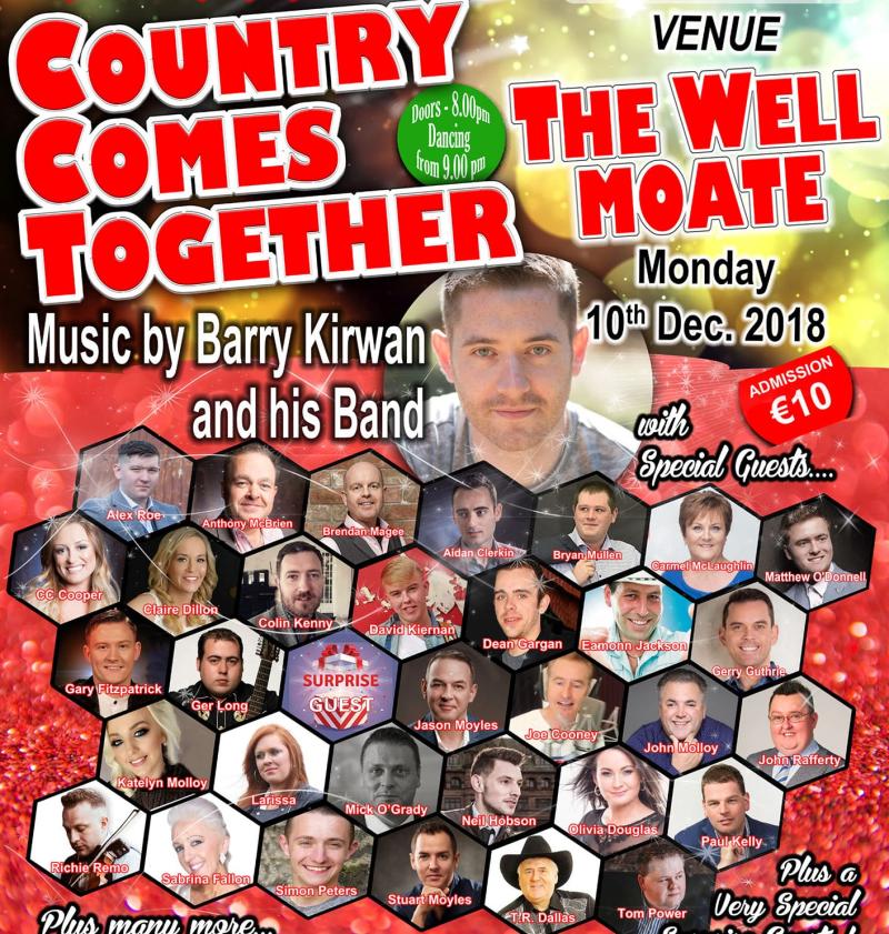 Three Offaly singers involved in charity Christmas single  