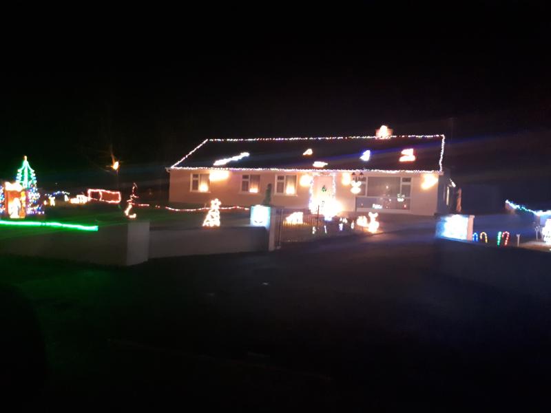 Is this the best lit up house for Christmas in Offaly?