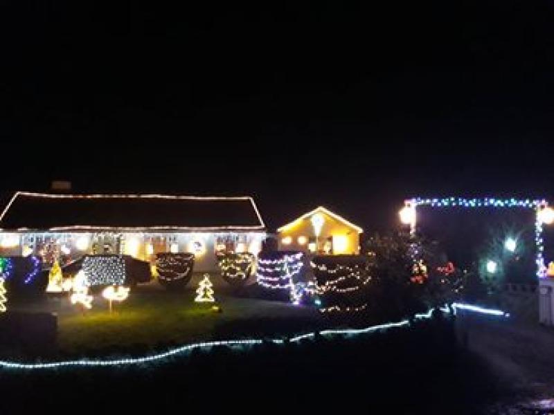 Another Offaly home is spectacularly lit up for Christmas