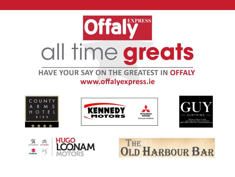 REVEALED: The 16 people on the shortlist to be named Offaly's All Time Great