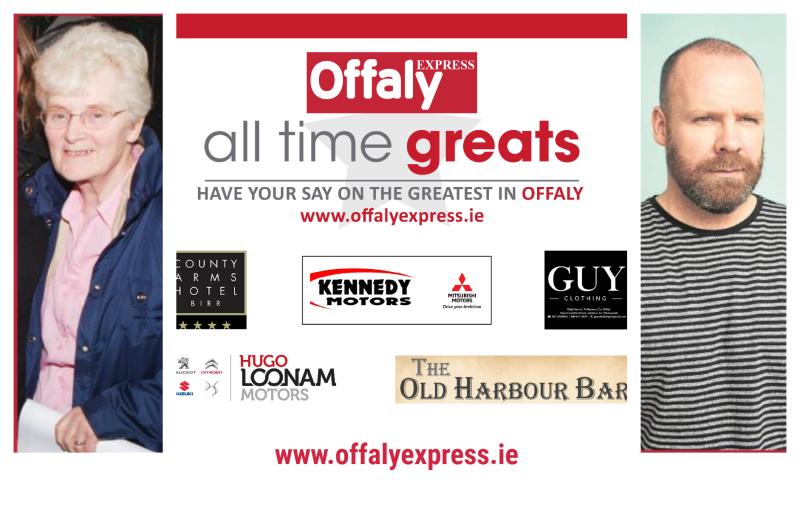POLL: Offaly All Time Greats - Sister Jenny and Neil Delamere