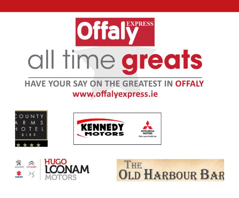 VOTE: Offaly All Time Greats quarter-final matches revealed 