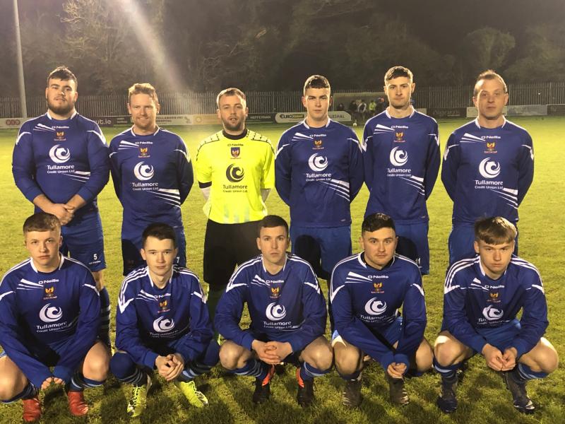 Narrow win ensures Tullamore advance in Combined Counties Cup