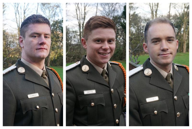 Three Offaly men graduate as Defence Force cadets in latest ceremony