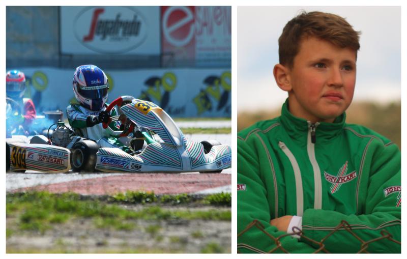 Offaly kart star impresses at European championship opener