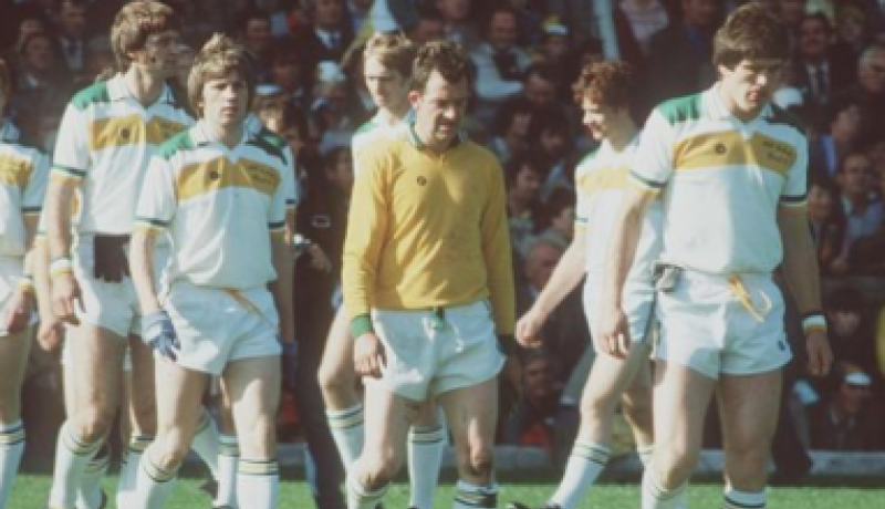 REVEALED: First look at Offaly's 1982 All-Ireland replica jersey 