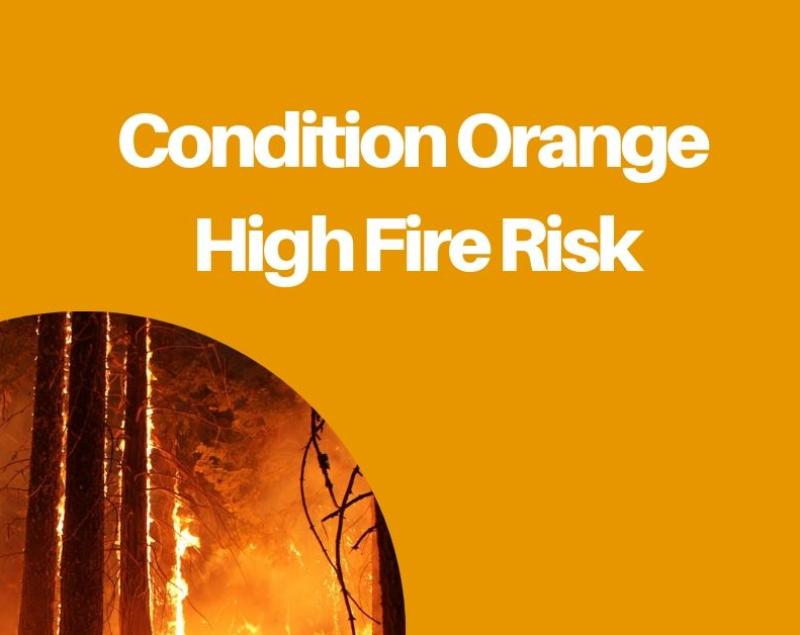 Status Orange high-level fire warning for Offaly issued until Monday 