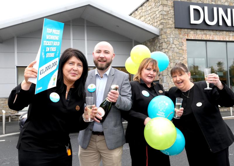 Offaly could have another new millionaire after yesterday's daily millions draw