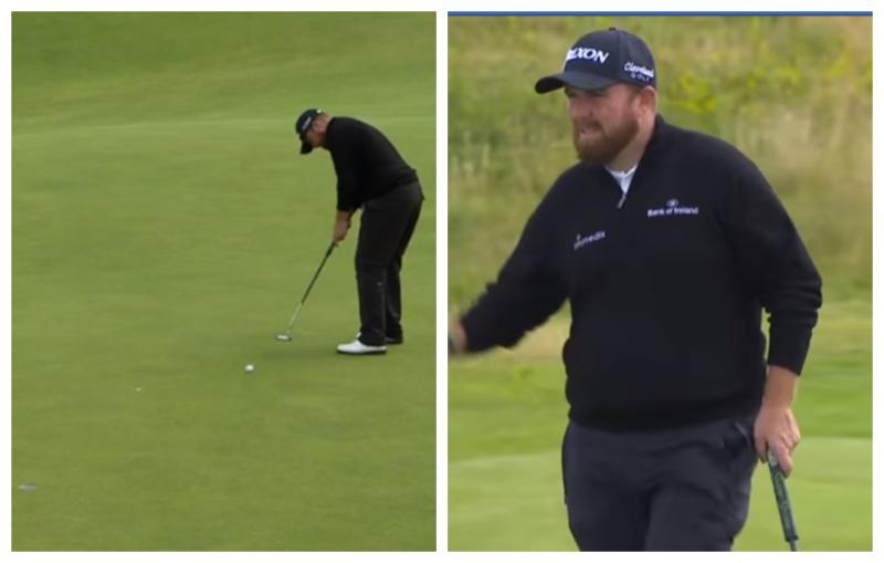 Shane Lowry in contention after stunning first round at Open Championship