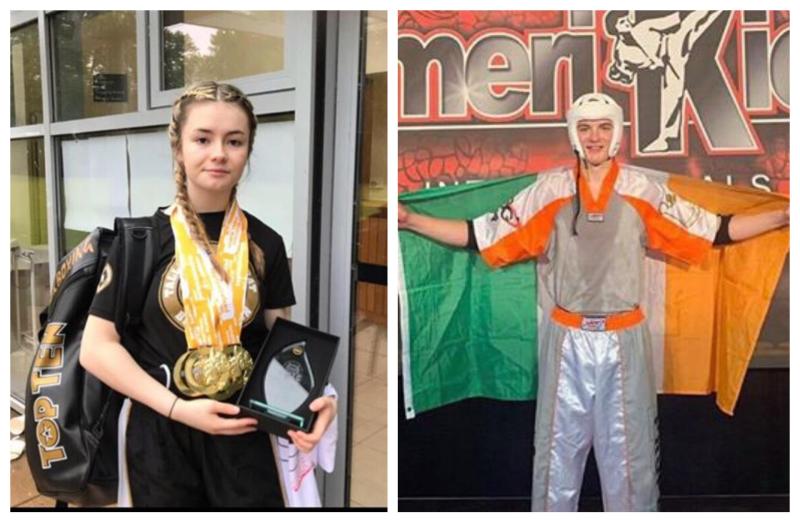 Two Offaly fighters making waves on international kickboxing scene