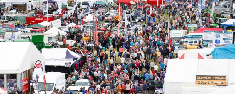 Up to 60,000 national & international visitors to arrive for the Tullamore Show  on Sunday the 11th of August.