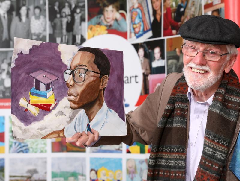 Offaly student's painting wows judges in national competition 