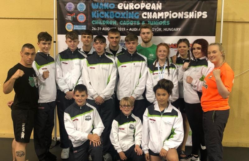Offaly kickboxers finish European Championships on a high