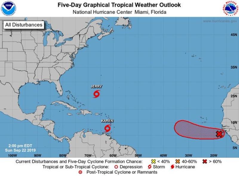 'Nothing to suggest another Ophelia yet,' says forecaster as storm to come close