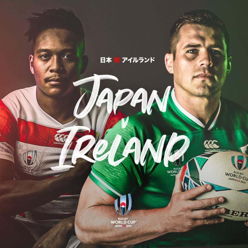 Massive shock as Ireland lost to Japan in Rugby World Cup