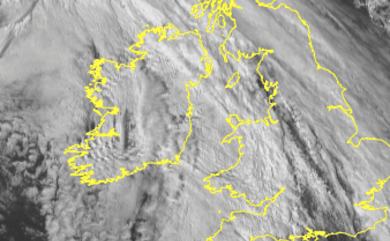 Latest incredible satellite picture from Met Eireann shows size of Storm Lorenzo off Irish coast