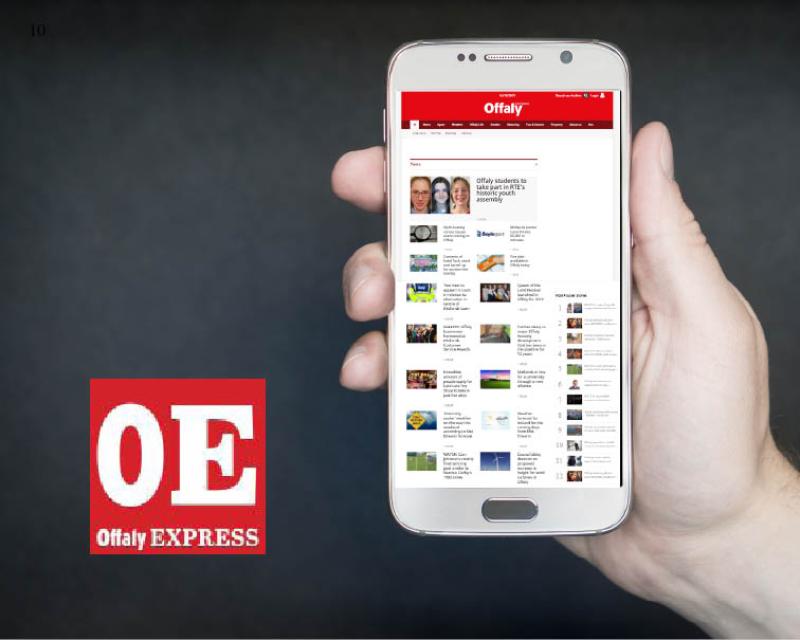 Offaly Express website smashes through 10 million page views already in 2019