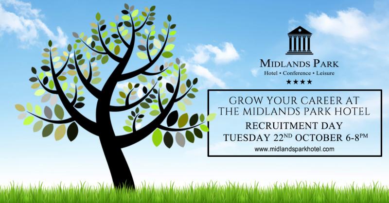 JOBS: Midlands Park Hotel holding huge recruitment day to find new staff 