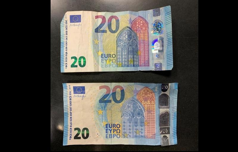 Garda  warning of fraudulant &euro;20 notes in Laois 