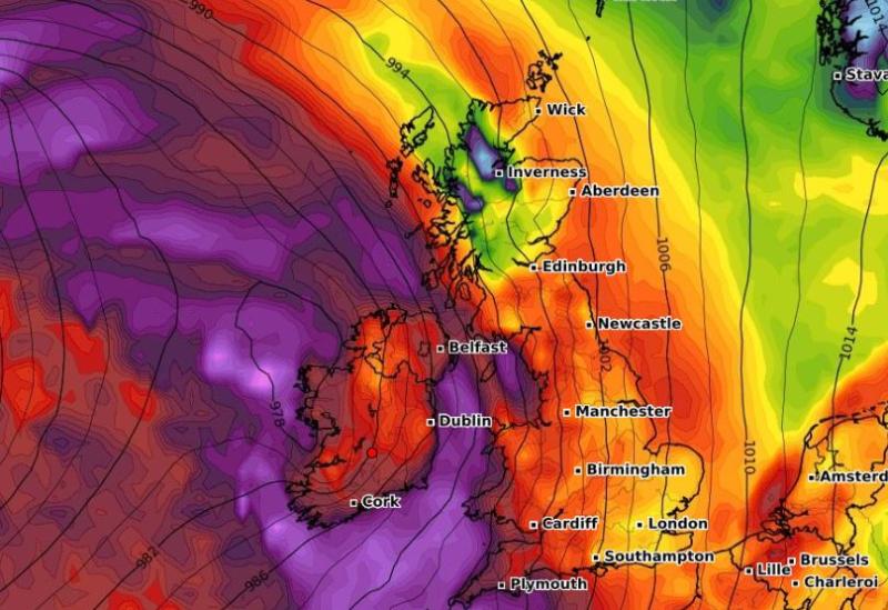 STORM WARNING: Forecaster issues updated warning as Storm Elsa approaches Ireland
