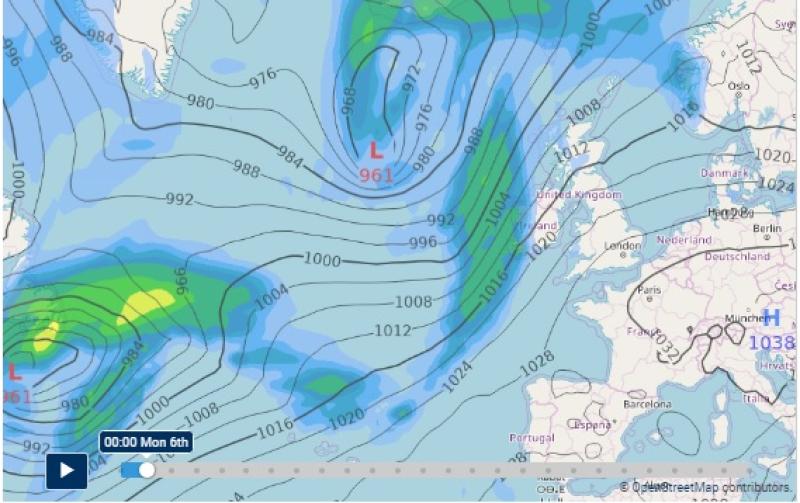 met &eacute;ireann weather storm 