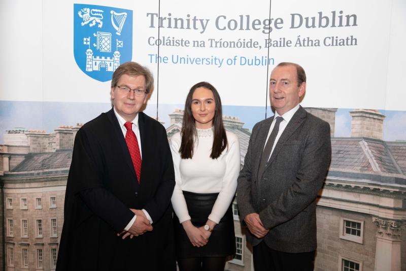 Three Offaly students receive entrance awards at Trinity College