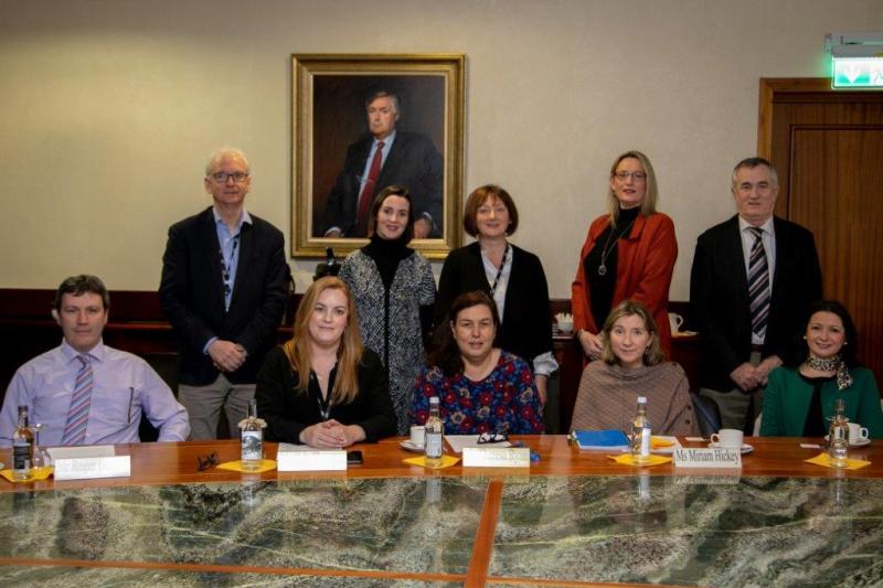 Pictured at the launch of the Skills at Work partnership between AIT and Ard Scoil Chiaráin Naofa