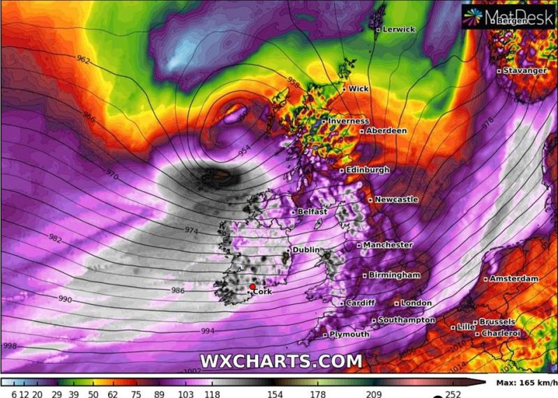 Forecaster warns of 'damaging gusts' as Storm Ciara approaches Ireland