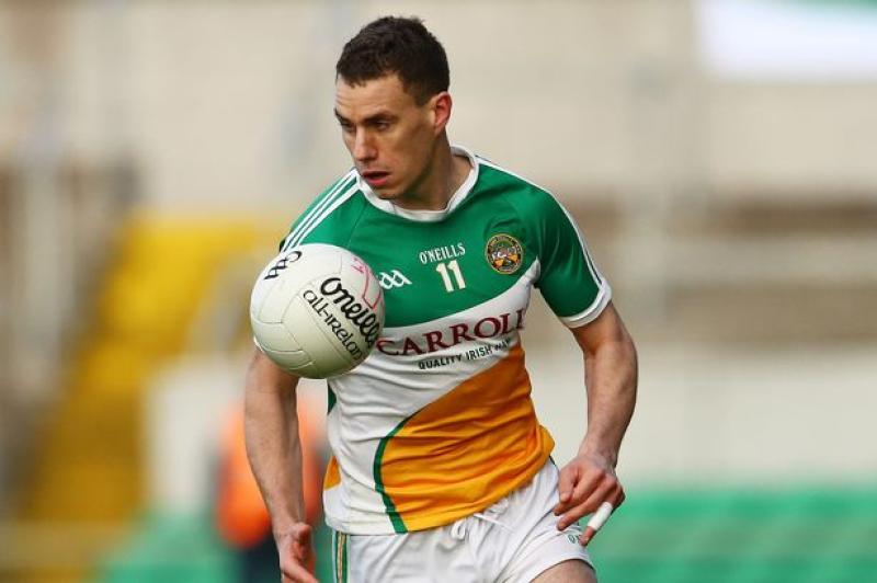McNamee returns to field of play in timely boost for Offaly footballers