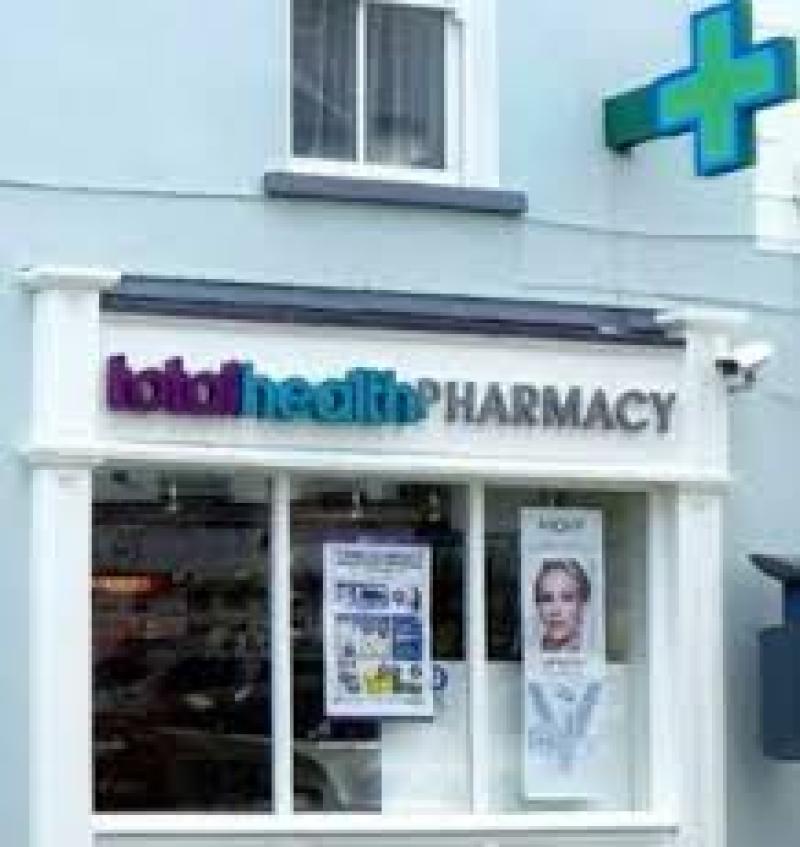Offaly pharmacy installs transfer window to minimise contact during Covid-19 outbreak 