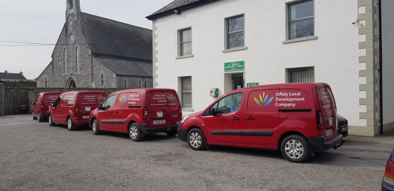An Offaly Meals on Wheels service is back on the road again 