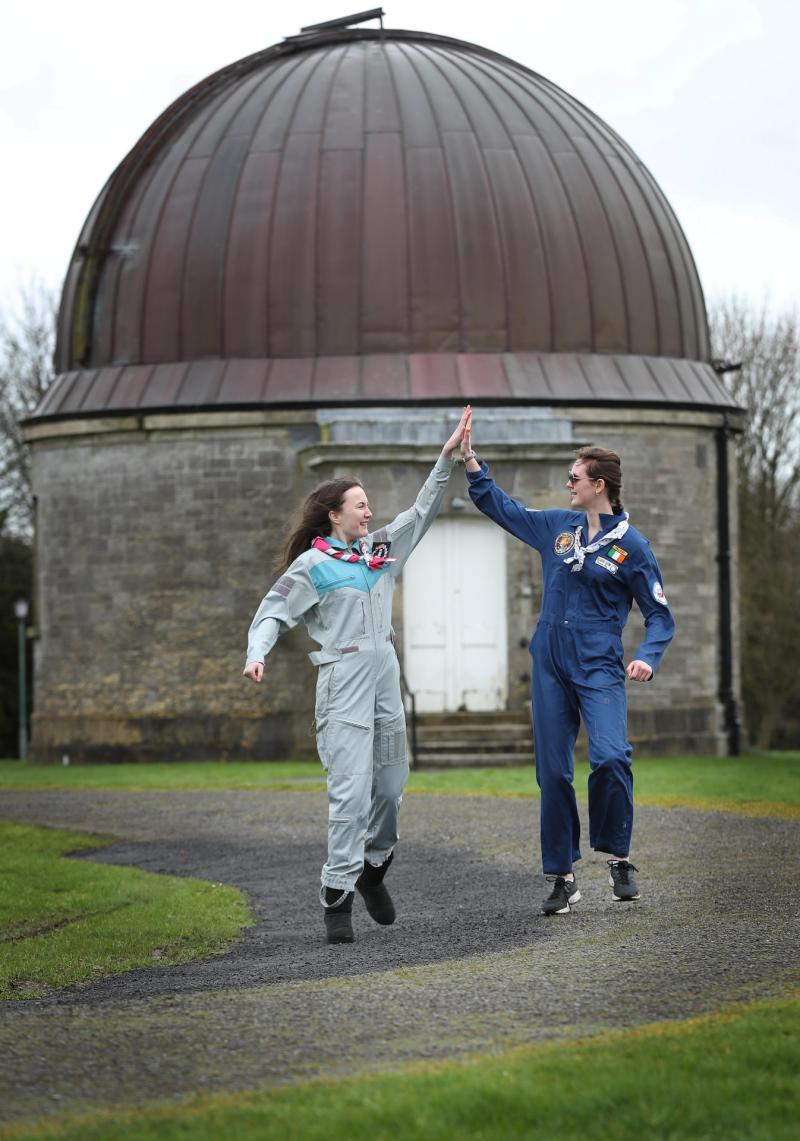 Irish girl guides are recruiting your help to walk 363,104 km to the moon
