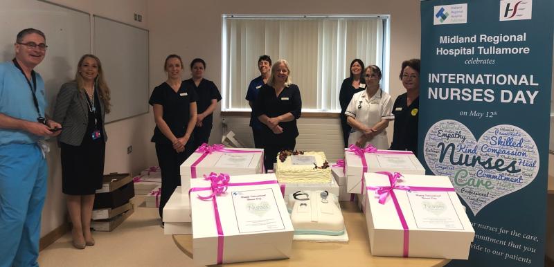 International Nurses Day celebrated at Tullamore Hospital 