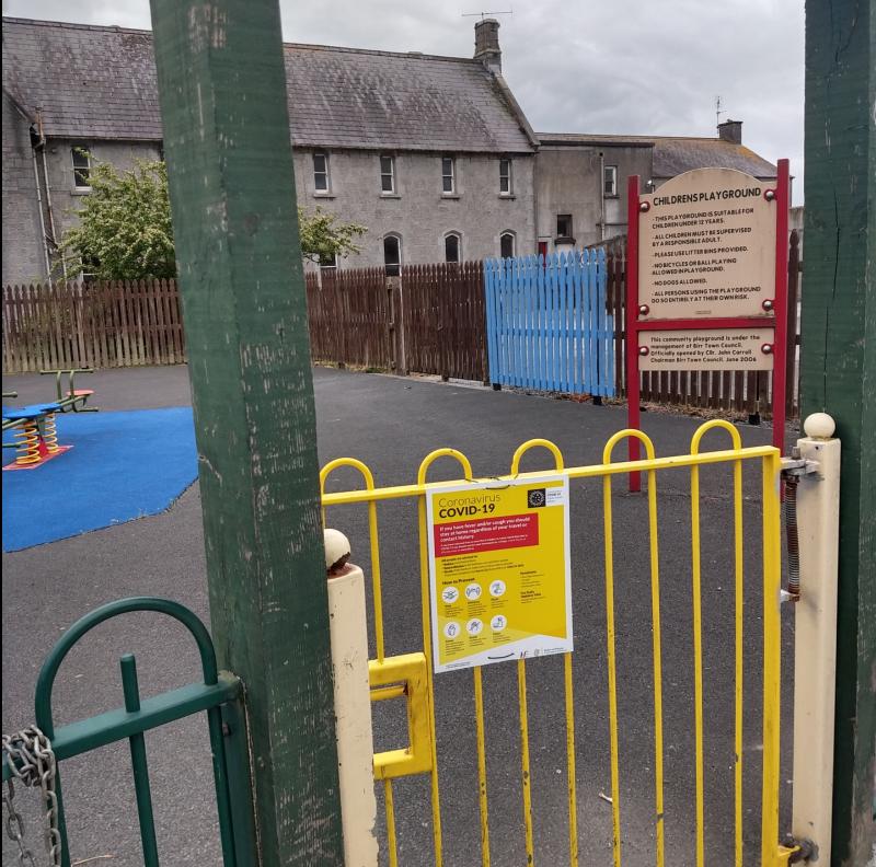Offaly playgrounds open up as part of 'phase 2' lifting of Covid-19 restrictions 