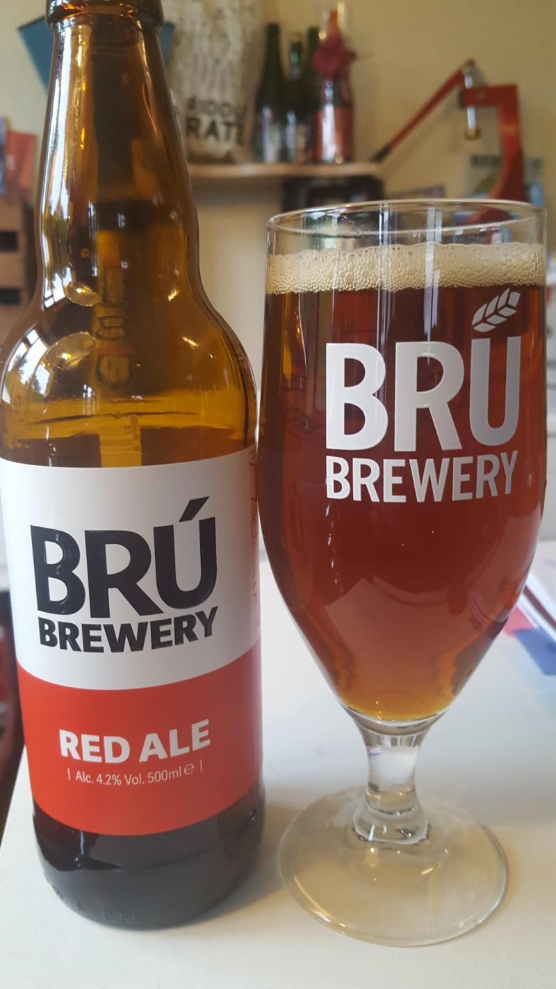 Brú's Red Ale gets the thumbs up