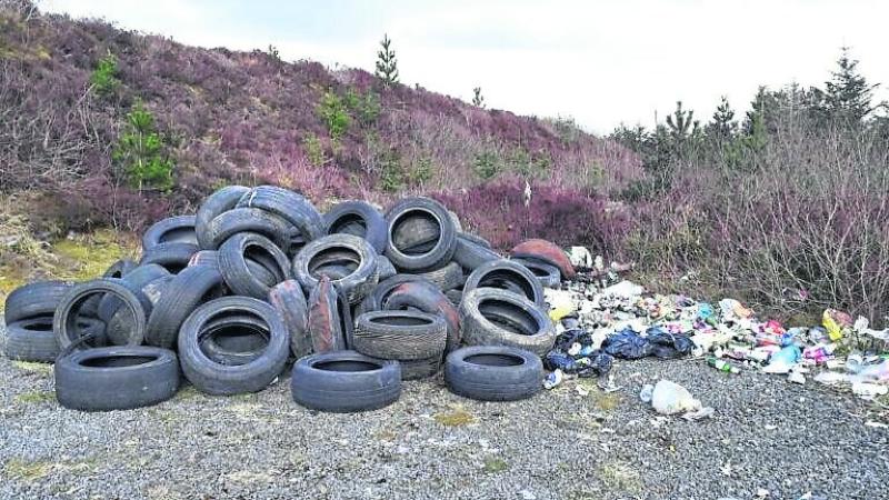 Illegal dumping and loud cars cause distress in Slieve Blooms