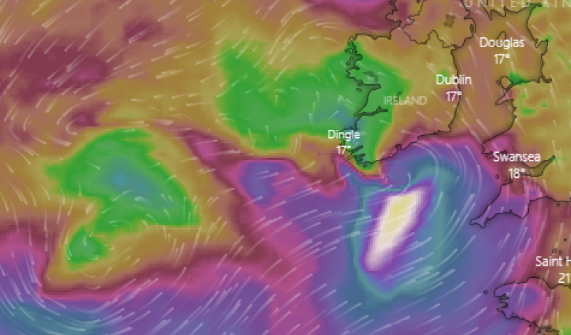 OFFICIAL: Met Éireann issues rare Status Red warning for Storm Ellen 