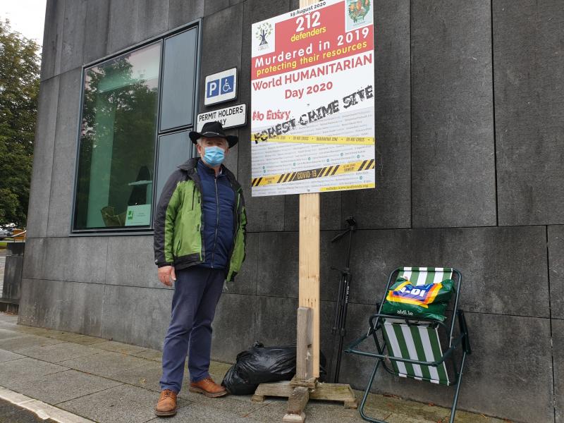 Offaly environmental campaigner begins birthday on 'hunger strike'