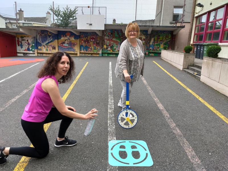 Offaly primary school a hive of activity in preparation for reopening