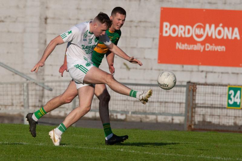Cian Johnson pulled the trigger for Ferbane, scoring 2-2.