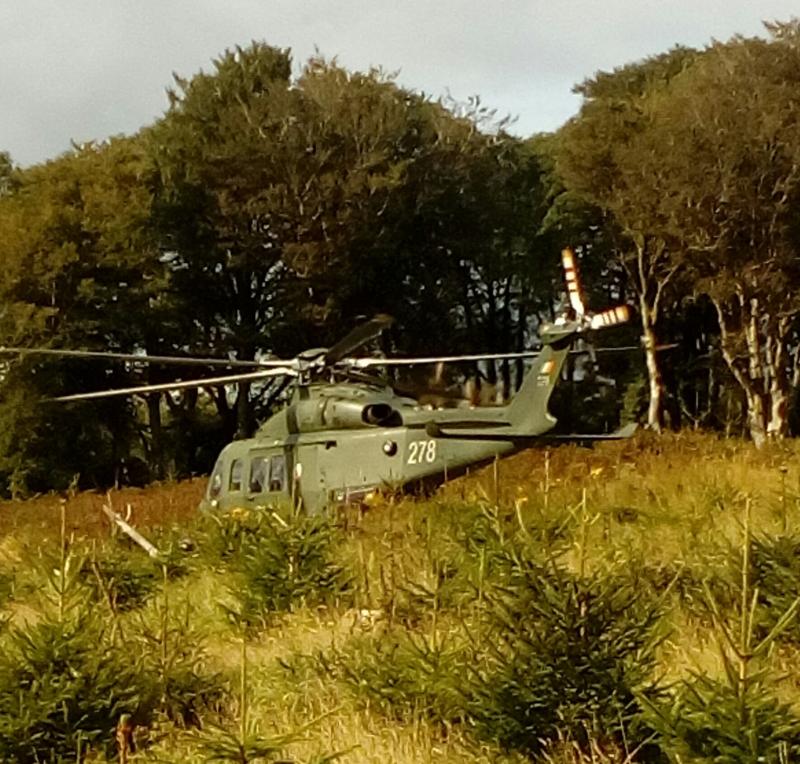 Injured mountain biker rescued from Slieve Blooms in Laois