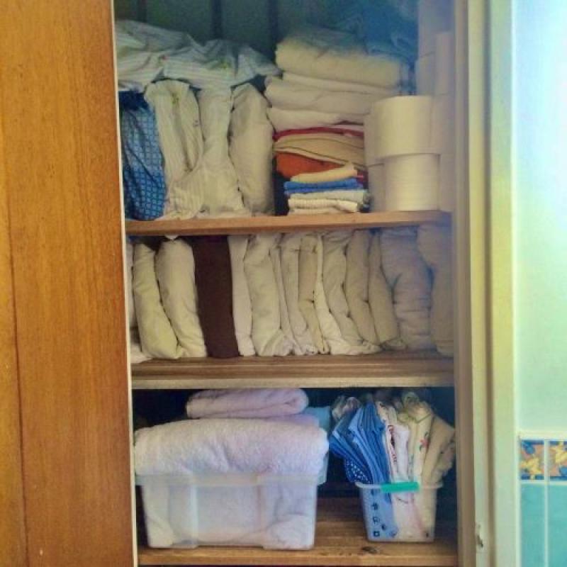 WARNING:  Lucky escape for family after jam-packed hot press causes fire