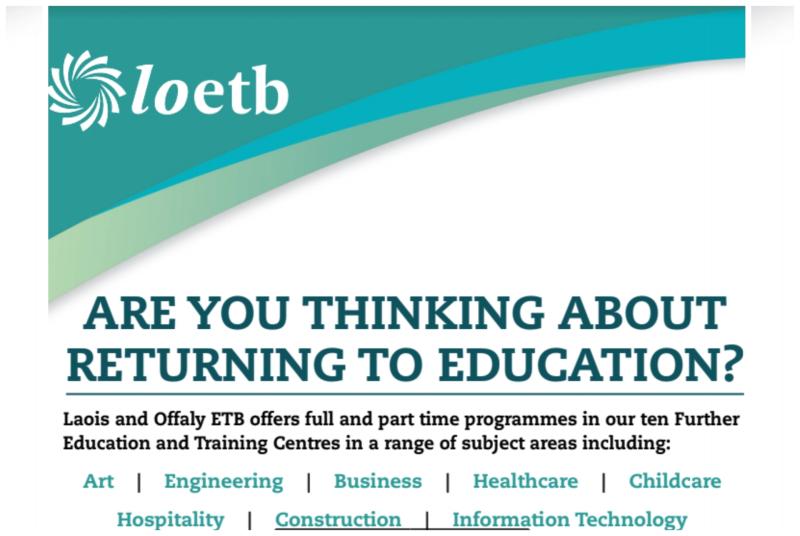 'Back-up plan or smart stepping stone' - LOETB offer huge range of PLC courses 