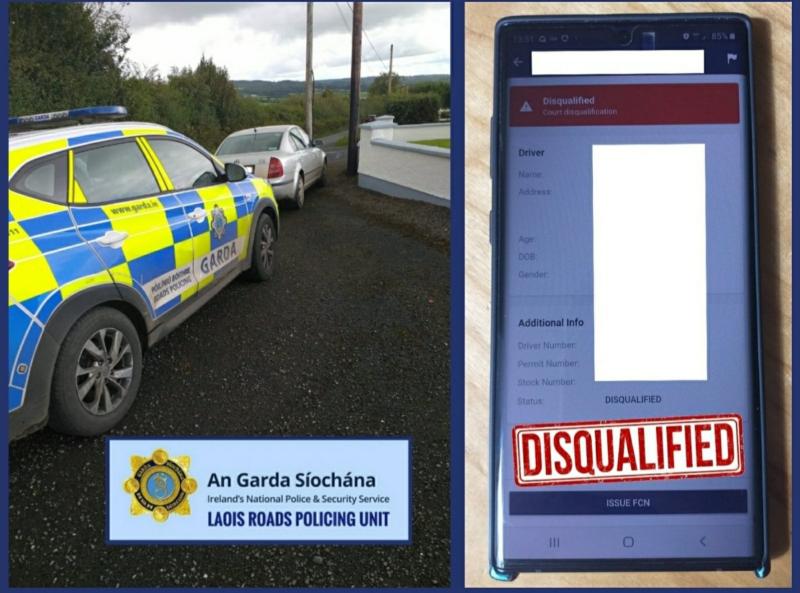 14 previous disqualifications - You'll never guess what he did at garda checkpoint