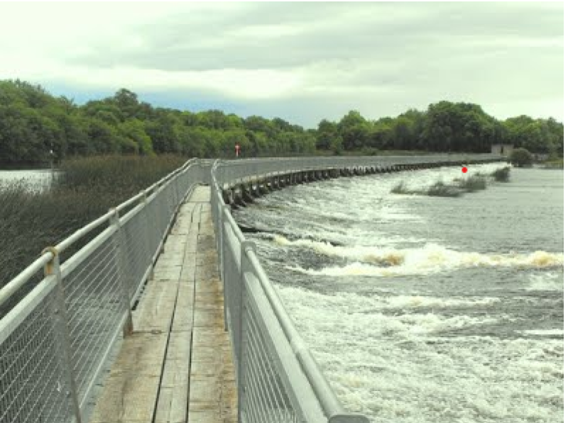 There have been two incidents of vandalism and theft at Meelick Weir in recent weeks
