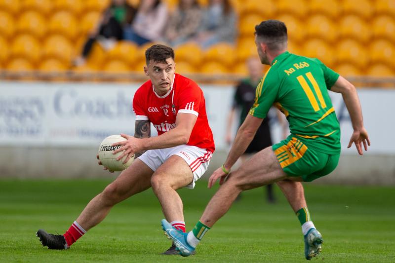 Sean Doyle takes on Conor McNamee in the SFC semi-final.