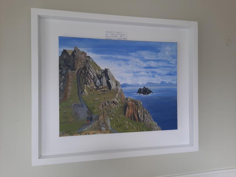 Local artist selling paintings to raise funds for Offaly Hospice 