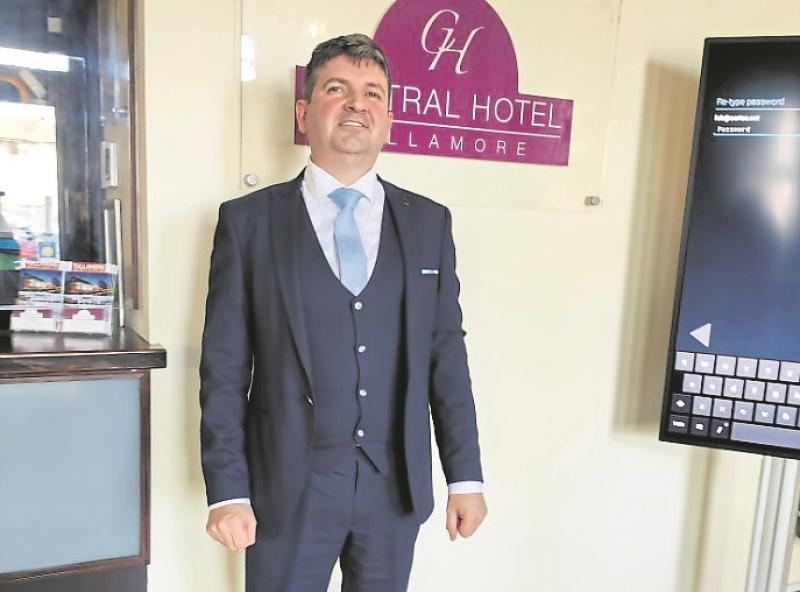 Offaly man at helm of Central Hotel in Tullamore looking forward to welcoming locals through the doors
